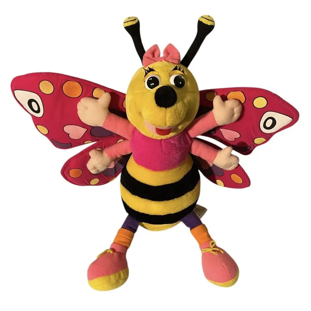 Buzzy Butterbees Bee Pal Plush Stuffed Animal Honey Bee Bumblebee Butterfly RARE